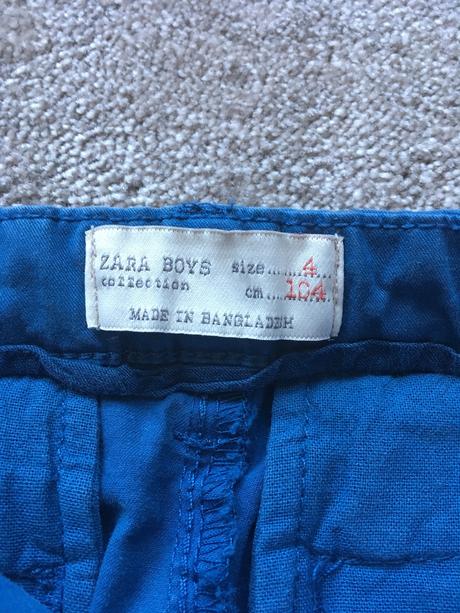 Kalhoty chino zara, zara,104