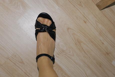 Dorothy perkins sandaly cerne na klinku 36-37, 37