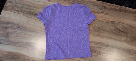 Fialový crop, h&m,158