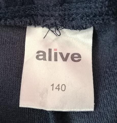 Sametové tepláky alive vel 140, alive,140
