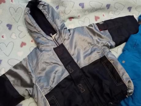 104 zimní bunda oteplené kalhoty, lupilu,104