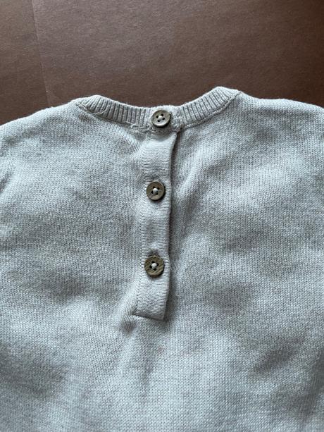 Overál úplet. vánoční s čepičkou - v. 3/6 měs next, 68