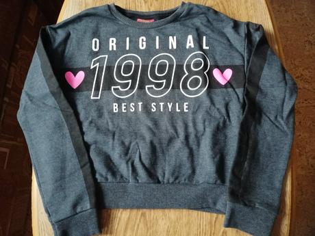 Mikina sportovní do pasu, vel. 140/146., 140