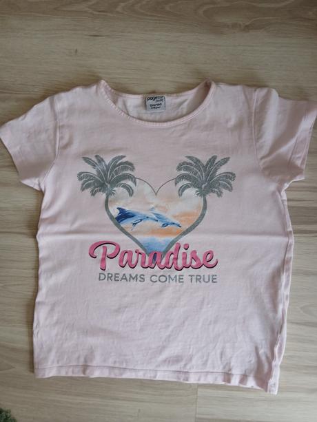 Tričko - delfín, vel.134/140 (8-10 let), takko,134