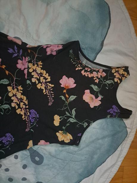 Šaty s květy, h&m,158