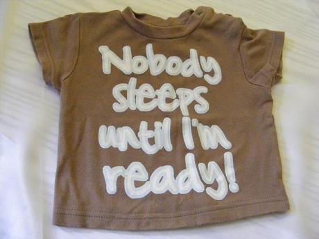 Tričko s nápisem - hnědé, cherokee,56