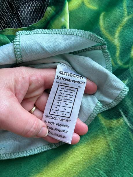 An11/ kostým  mimozemšťan- v.10/12 let, 