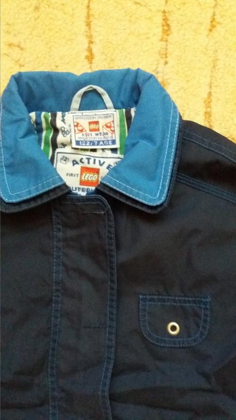 Tmavě modrá bunda,bundička,vel.122,zn.lego, lego,122