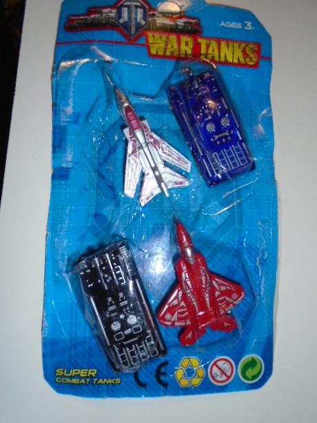 Tank stíhačka letadlo hračka, 