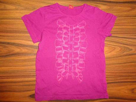 Nádherné fuksiové tričko esprit 116/122, esprit,116
