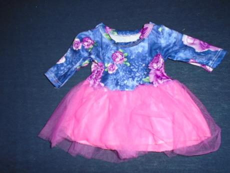 Panenka oblečení velikost na chou chou, 