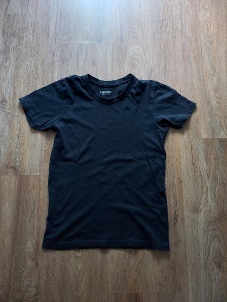 Černé tričko, lewro,164