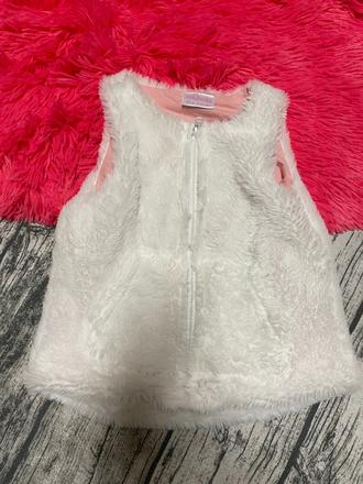 Dívčí chlupatá vesta so cute 92, pepco,92