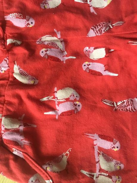 Bavlněné kratasky šortky, h&m,110