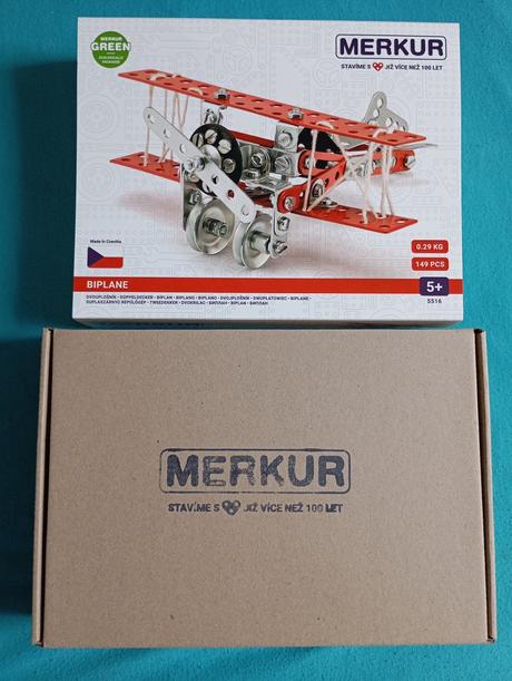 Merkur letadlo dvouplošník, 