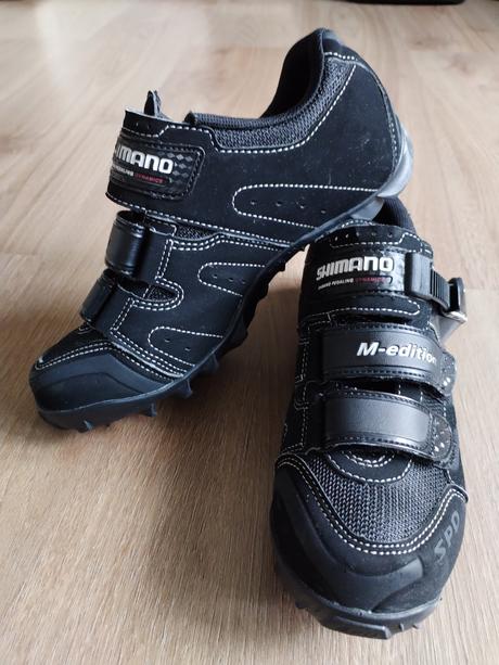 Cyklistické tretry shimano s kufry vel 40, shimano,40