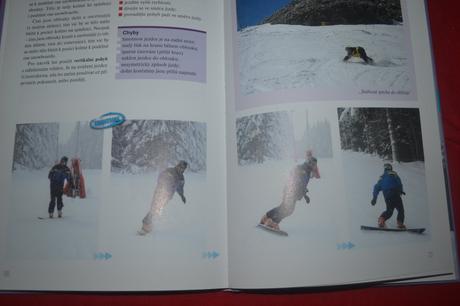 Kniha snowboarding,