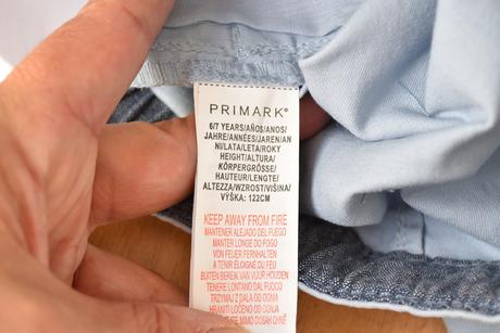 Kraťasy vel. 6 - 7 let, primark,122