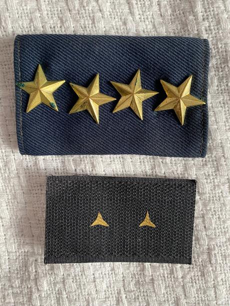 Generálské hvězdy usa 4ks,