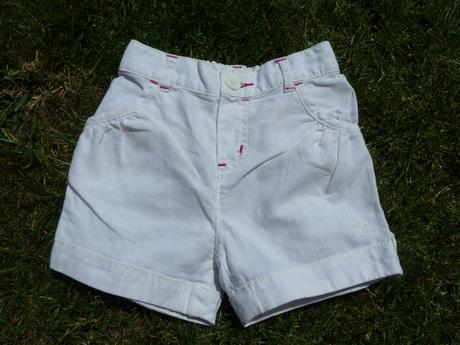 Bílé kraťasy & šortky - cherokee, vel. 92/98, cherokee,92