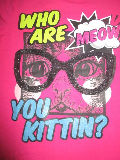 Tričko s kočkou 146/152, coccodrillo,146