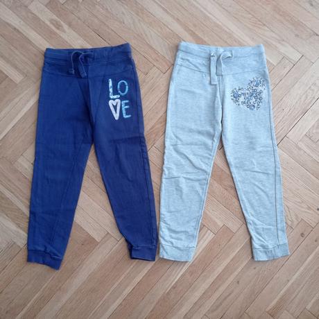 2x tepláky, f&f,122