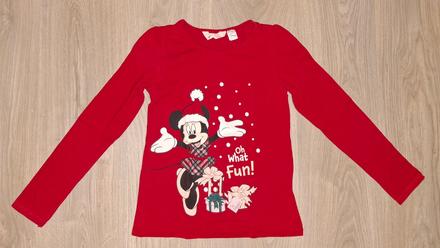 Vánoční tričko h&m, 140