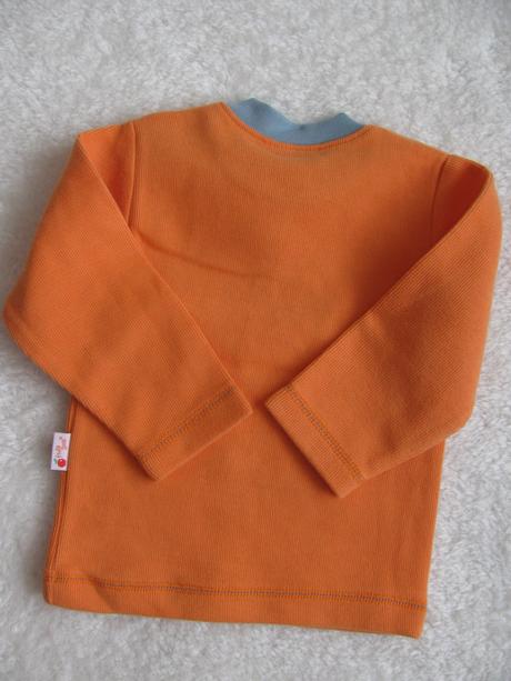 Krásné kojenecké oranžové tričko, 80