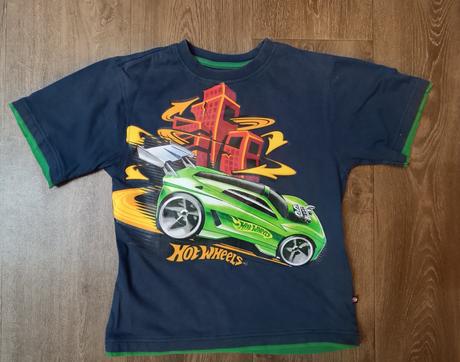 3x chlapecká trička s krátkým rukávem, vel.134, 134