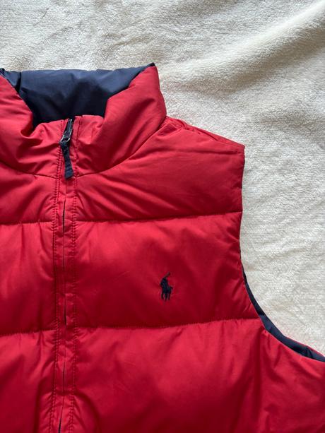 Vesta péřová oboustranná- v.vca 9/10 let, ralph lauren,140