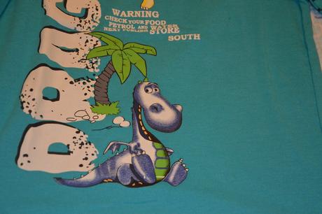 116 122 triko dlouhý rukáv s draky / dinosaury, 122