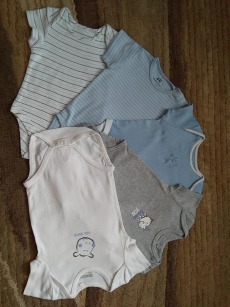 Letní set 5 bodýček vel. 74, 74