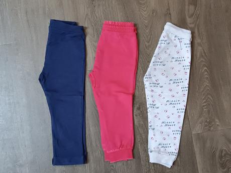 6x dívčí tepláky, legíny, vel. 86/92, kuniboo,86