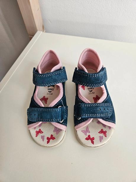 Kožené sandály, vel. 23 (stélka 14,5 cm), lurchi,23