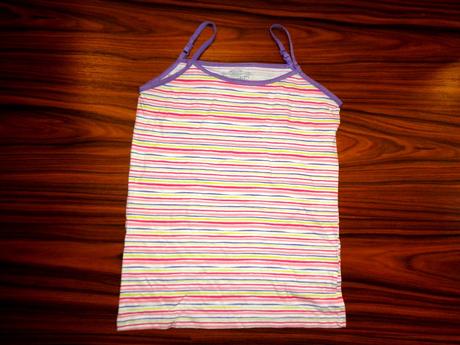 Luxusní letní elastické pruhované tílko 146/152, pepperts,146 / 152