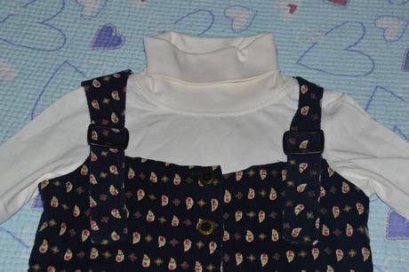 Slavnostní komplet, šaty, rolák, punčošky 110/116, dopodopo,110