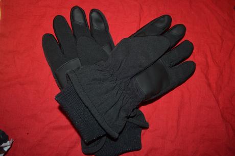 Lyžařské rukavice,dotykové na displej,