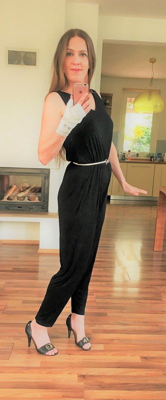 Pohodlný dlohý overal, vel m/l, george, george,l