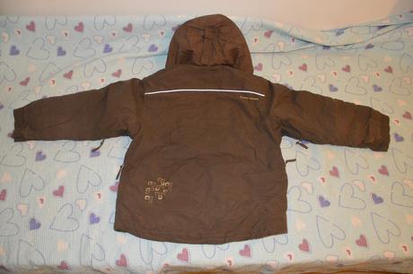 128 zimní lyžařská bunda oteplené kalhoty, 128