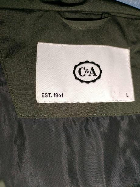 Khaki bunda c&a vel.l, c&a,l