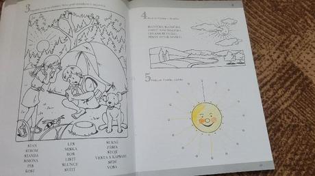 2 x sešit s logopedickými pomůckami a úkoly, 