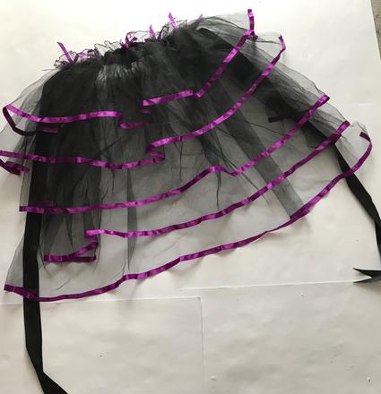 An8/ zástěra tylová - v.one size,