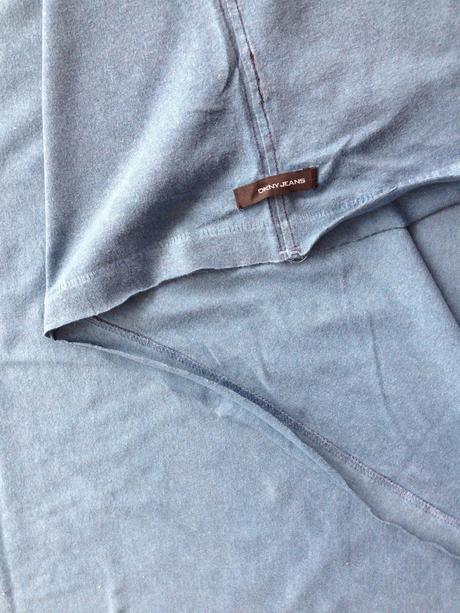 Modré mega tričkounisex  3xl značka dkny jeans , dkny,xxxl