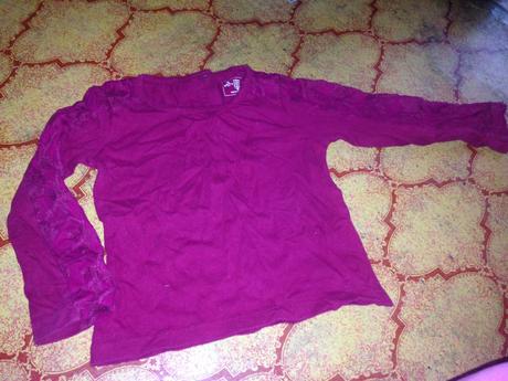 Dívčí halenka krajka vel. 86 - 92, gap,86