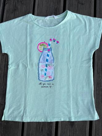 Tričko s flitry, h&m,134