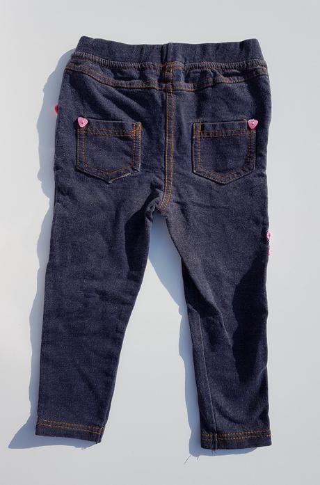 E171 dívčí riflové legíny vel. 92, bluezoo,92