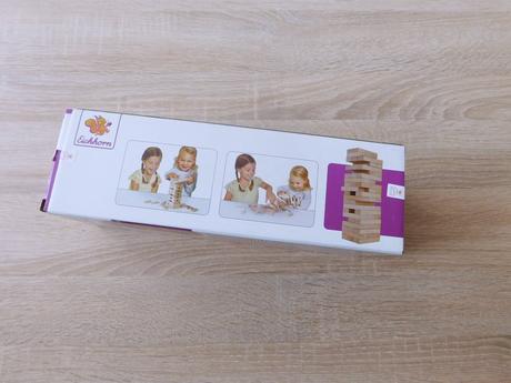 Dřevěná hra-věž eichhorn yenga,