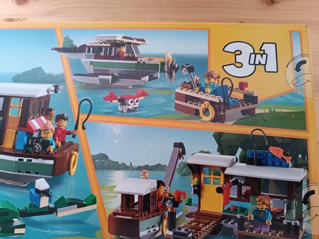 Lego creator 31093 říční hausbót,