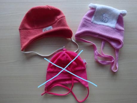 2x čepičky, různé, autex,68