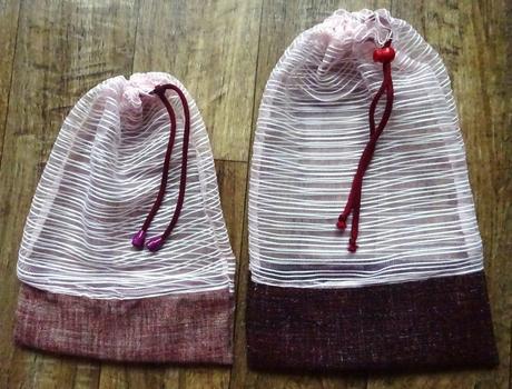 Pytlíky dárkové, na potraviny či skladování 2 ks,